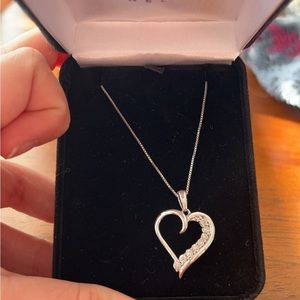 Kay Jewelers Diamond Heart Necklace